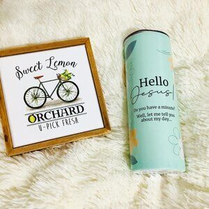 HELLO JESUS 20 OZ TUMBLER